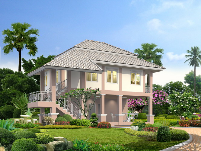 แบบบ้านสองชั้น แบบบ้านสองชั้น