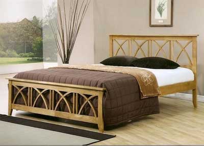 เตียงไม้
