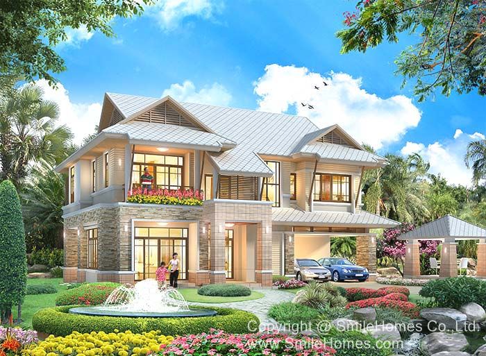 แบบบ้านชั้นเดียวยกพื้น
