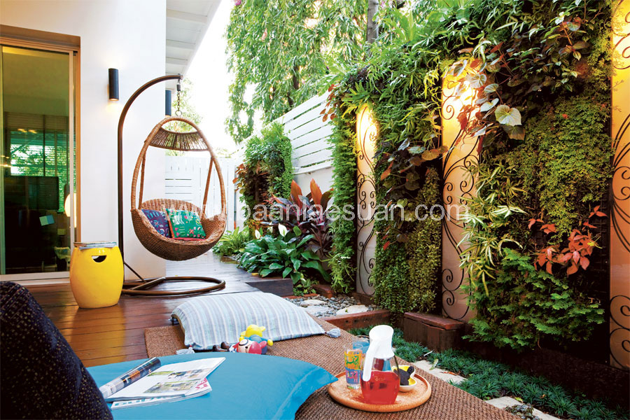 ไอเดียประหยัดพื้นที่ด้วยการจัดสวนแนวตั้ง - homedec.in.th บ้านและสวน