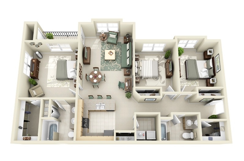 24-3-bedroom-house-layouts