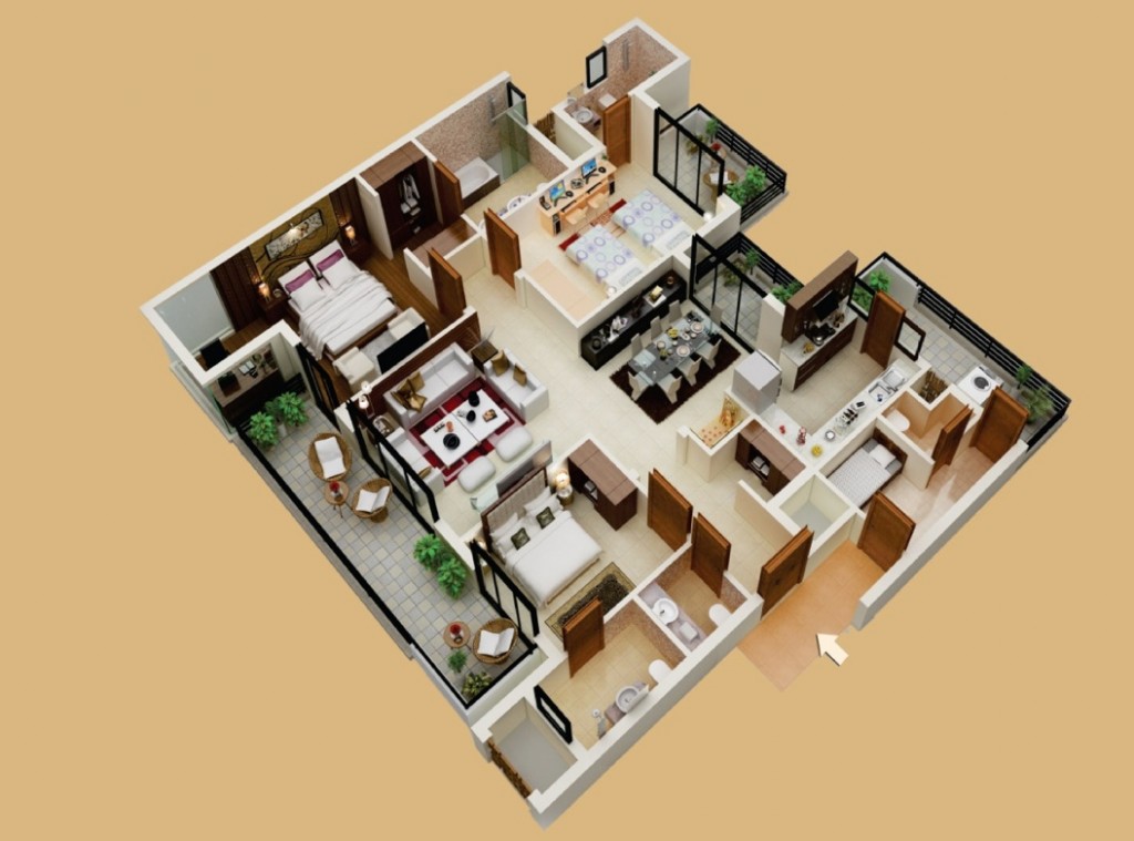 31-3bhk-with-servants-room-plan